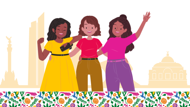 Mujeres habitando la Ciudad de México