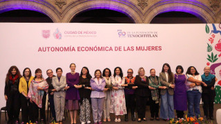 Las mujeres tienen todo el talento para ser líderes de su propio destino, afirma Clara Brugada al presentar programa de Autonomía Económica